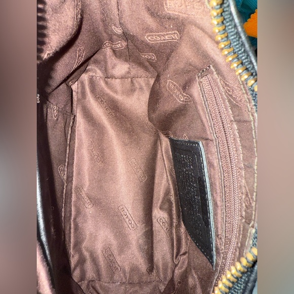 Coach - Vintage Demi 9844 Baguette Swingbag Mini Legacy Handbag - Picture 7 of 8